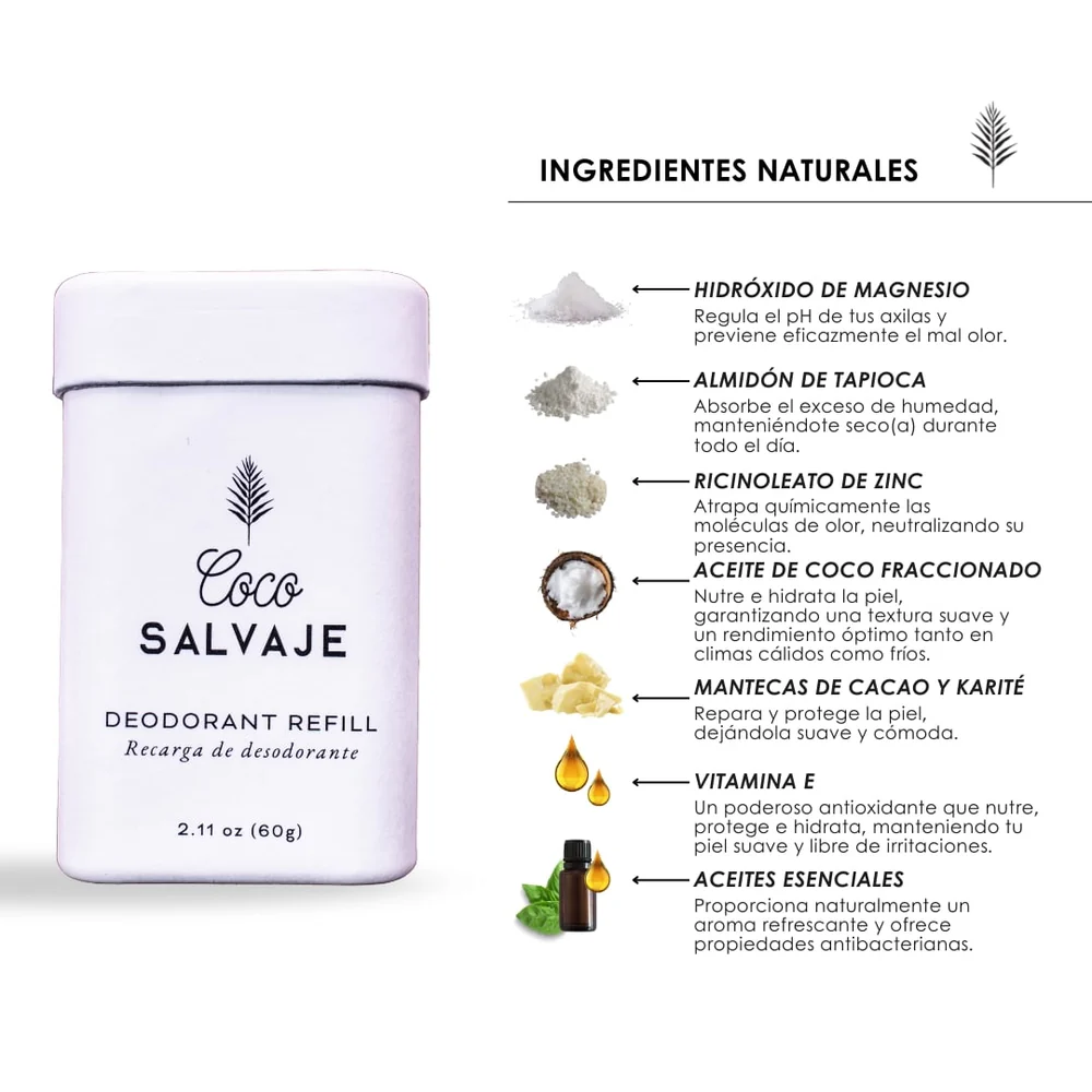 Desodorante Coco Salvaje en barra - Image 3